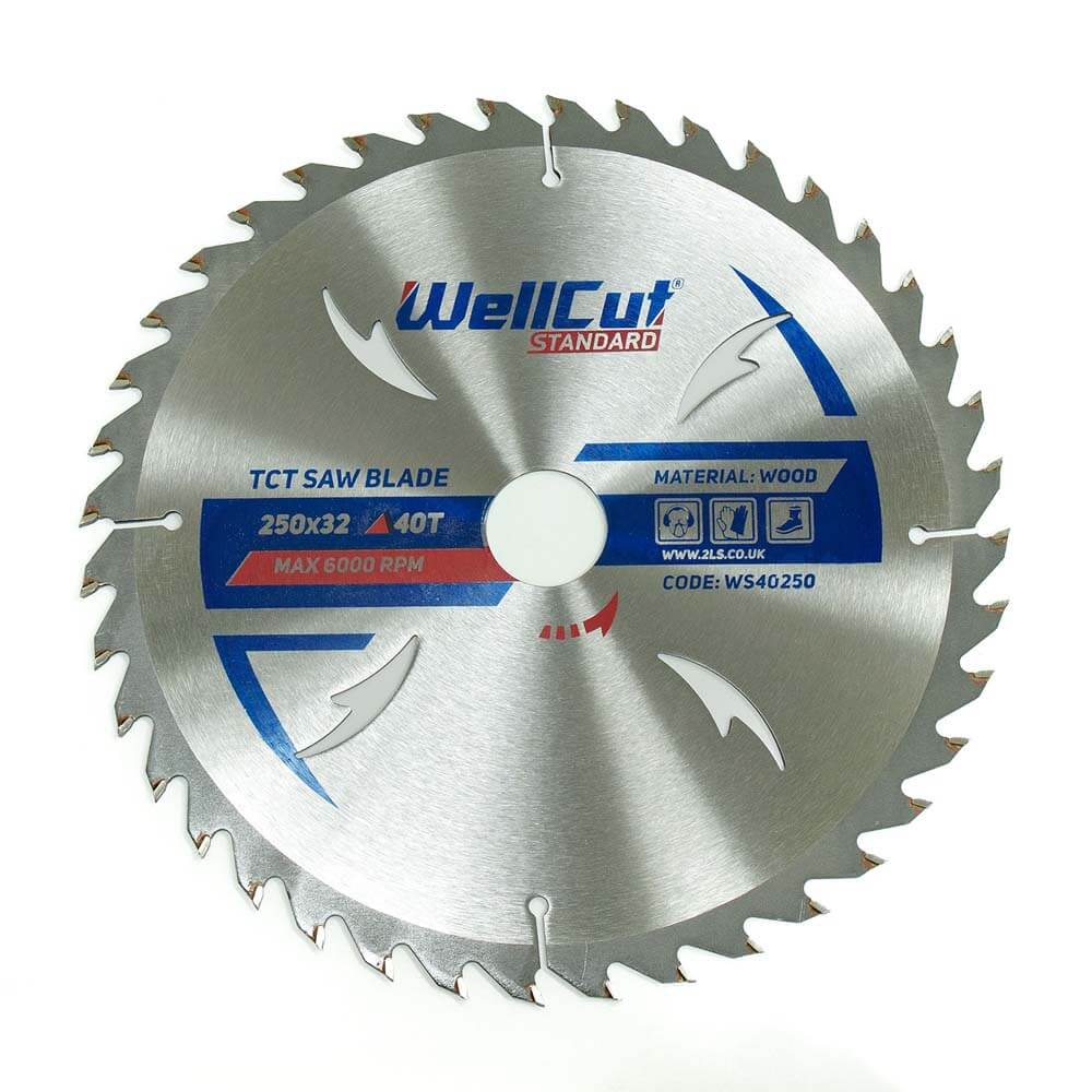 Пиляльний диск WellCut 250x32 мм, 40Т